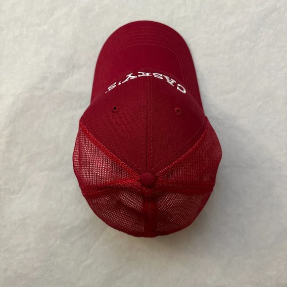 Casey's Red Snapback Trucker Hat / Cap - Picture 5 of 11